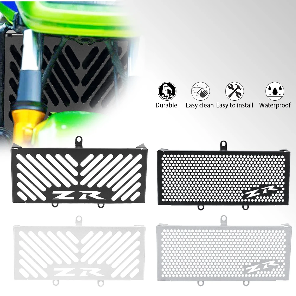 Motorcycle Protection Oil Cooler Guard Protect For Kawasaki ZR-7/ZR7 ZR-7S/ZR7S Radiator Grille Cover 2002-2004 1999 2000 2001
Motorcycle Protection Oil Cooler Guard Protect For Kawasaki ZR-7/ZR7 ZR-7S/ZR7S Radiator Grille Cover 2002-2004 1999 2000 2001