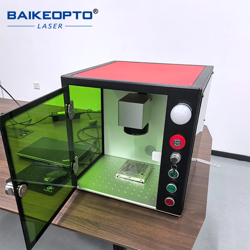 Compact Enclosed Fiber Laser Engraver 20W/30W/50W Safety Green Shield Laser Marking Machine for Metal Plastic Jewelry DIY Indust
Compact Enclosed Fiber Laser Engraver 20W/30W/50W Safety Green Shield Laser Marking Machine for Metal Plastic Jewelry DIY Indust