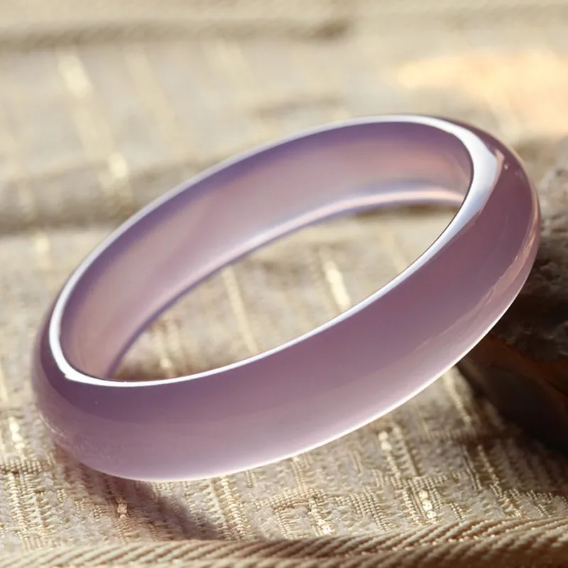 New High Ice Powder Purple Agate Bracelet, Elegant Temperament Daily Jade Bracelet
New High Ice Powder Purple Agate Bracelet, Elegant Temperament Daily Jade Bracelet