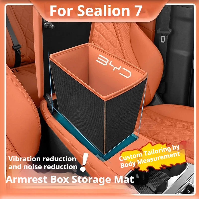 For 24 Sealion 7 Center Console Lower Storage Compartment Armrest Box Leather Mat Used for Storing and Organizing Accessories
For 24 Sealion 7 Center Console Lower Storage Compartment Armrest Box Leather Mat Used for Storing and Organizing Accessories