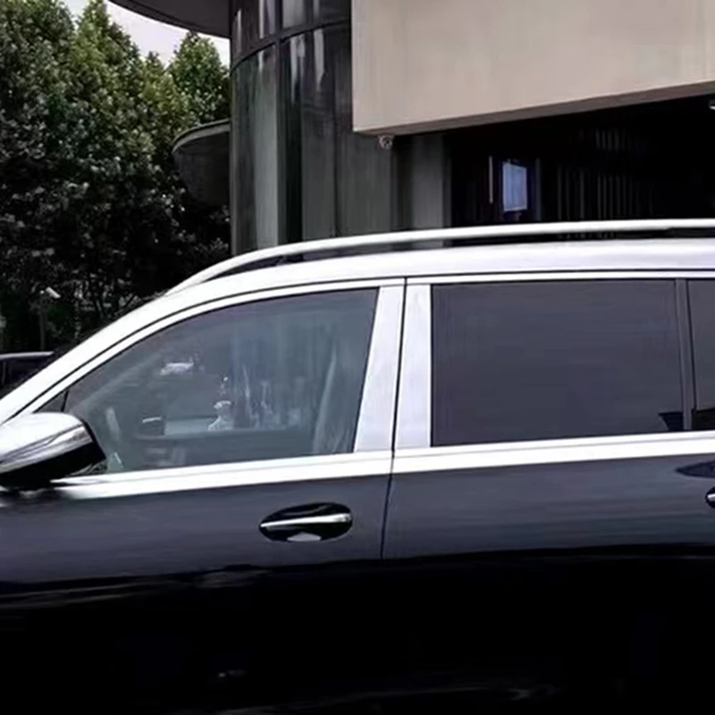 4Pcs Car Window B Pillar Strip Stickers For Mercedes Benz GLS Class 2016-2023 Spare Parts Center Post Chrome Aluminum Trim Panel
4Pcs Car Window B Pillar Strip Stickers For Mercedes Benz GLS Class 2016-2023 Spare Parts Center Post Chrome Aluminum Trim Panel