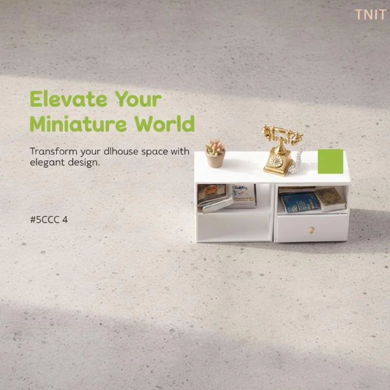 1Pcs 1/12 Dollhouse Storage Cabinet TV Combination Cabinet For Micro Landscape Decoration Miniature Food Toy Model DIY Accessory
1Pcs 1/12 Dollhouse Storage Cabinet TV Combination Cabinet For Micro Landscape Decoration Miniature Food Toy Model DIY Accessory
