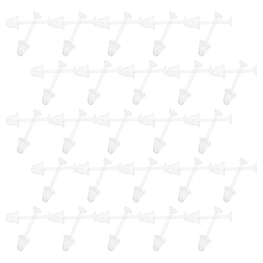 300pcs Earring Accessories Clear Plastic Studs Backs 3mm Flat 4mm Plugs Durable Interchangeable Jewelry Making Supplies School
300pcs Earring Accessories Clear Plastic Studs Backs 3mm Flat 4mm Plugs Durable Interchangeable Jewelry Making Supplies School