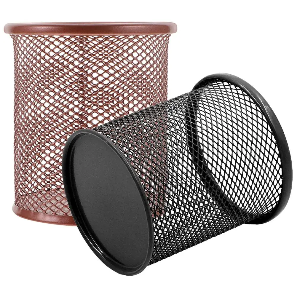 2pcs Pen Mesh Bucket Storage Desk ganizer Rose Large Pen Holder For Desk Capacity Anti Slip For Office School
2pcs Pen Mesh Bucket Storage Desk ganizer Rose Large Pen Holder For Desk Capacity Anti Slip For Office School