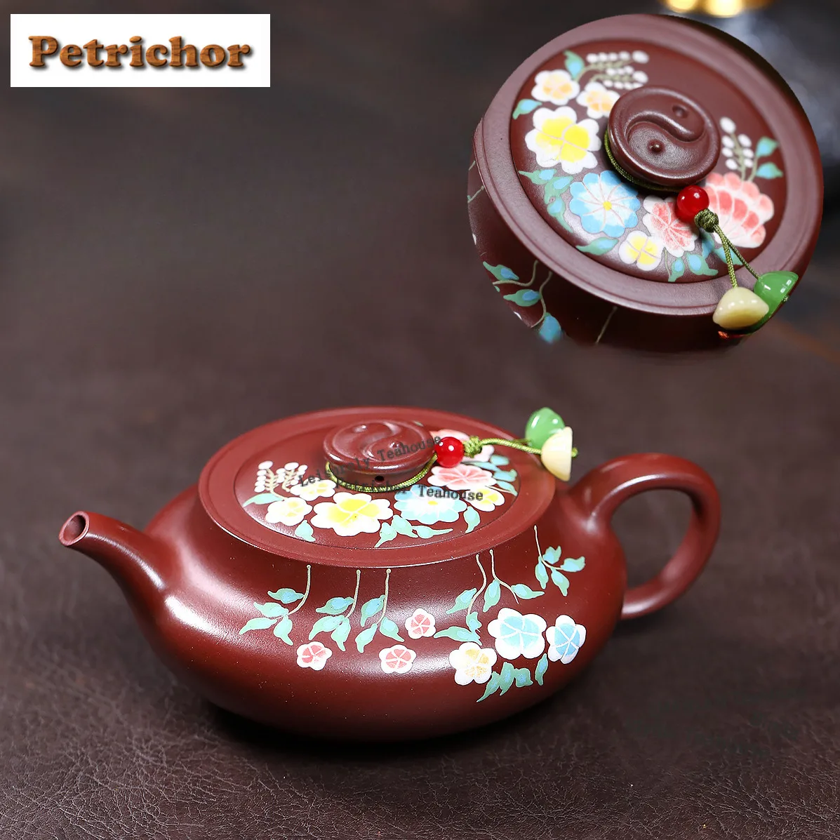 190ml Authentic Yixing Purple Clay Teapots Master Handmade Flower Pot Raw Ore Dragon's Blood Sand Mud Kettle Zisha Tea Set Gift
190ml Authentic Yixing Purple Clay Teapots Master Handmade Flower Pot Raw Ore Dragon's Blood Sand Mud Kettle Zisha Tea Set Gift