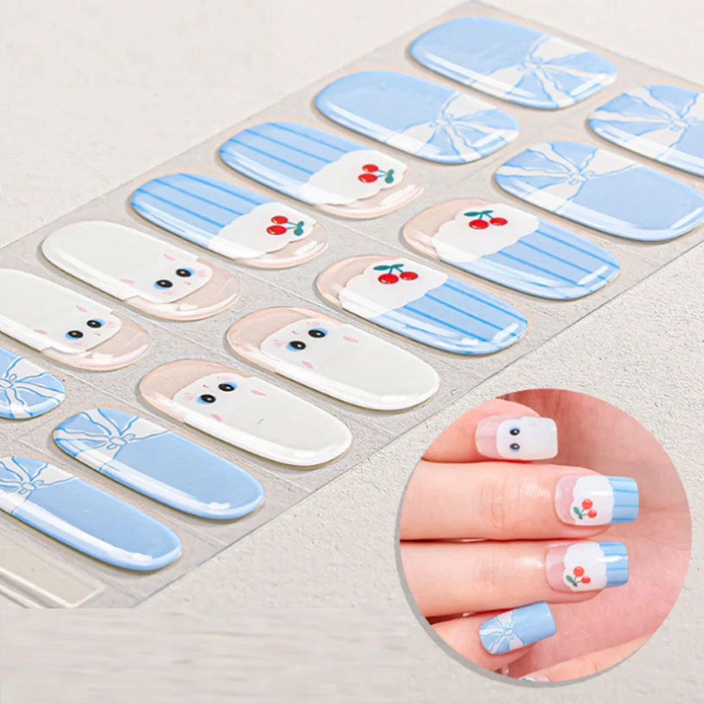 UV Free Gel Nail Polish Sticker Decals DIY French Cute Glitter Adhesive Nail Decorations Nail Art Manicures Salon Nail Extension
UV Free Gel Nail Polish Sticker Decals DIY French Cute Glitter Adhesive Nail Decorations Nail Art Manicures Salon Nail Extension
