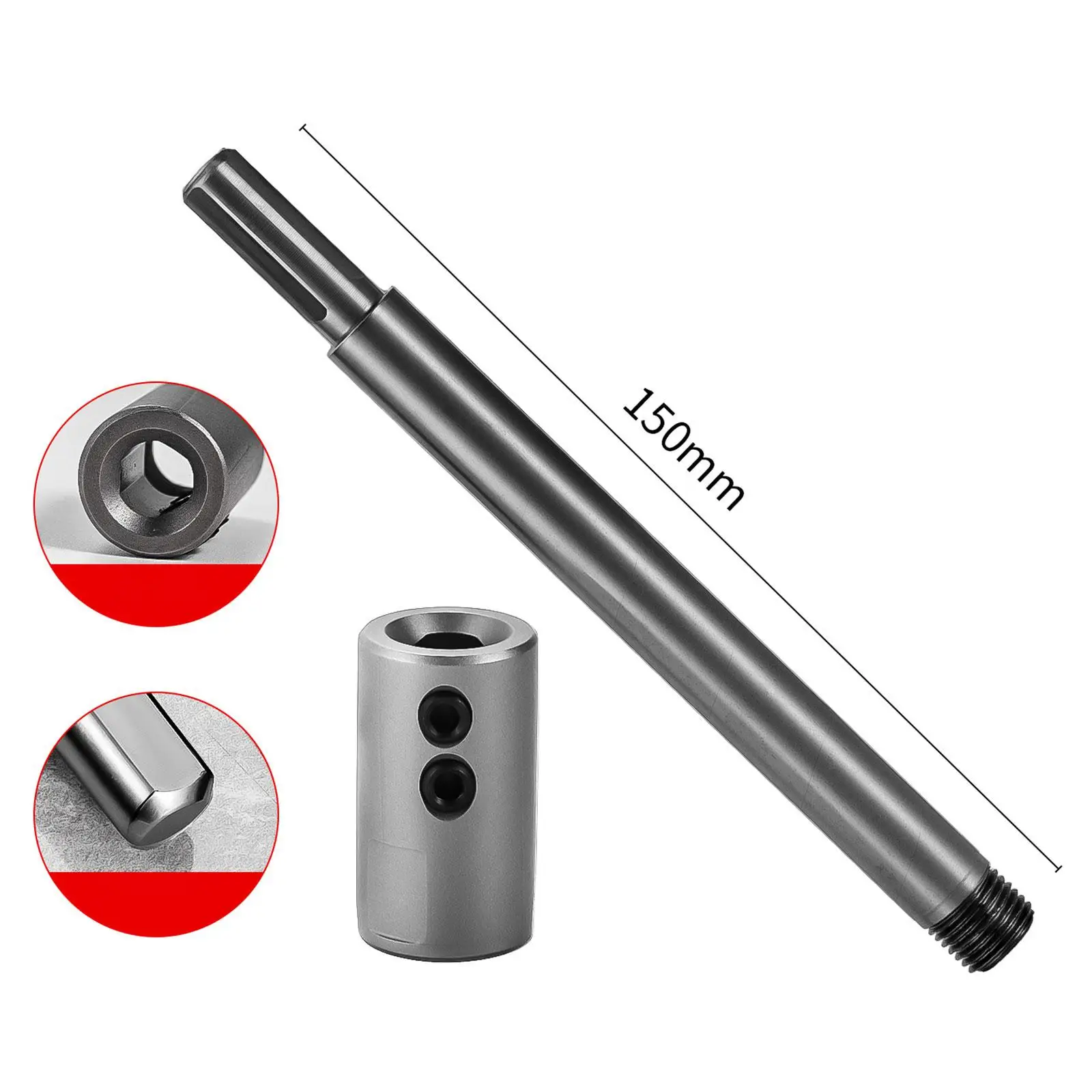 Extra Long Drill Extension Rod with Triangular Hole for Woodworking Furniture Construction
Extra Long Drill Extension Rod with Triangular Hole for Woodworking Furniture Construction