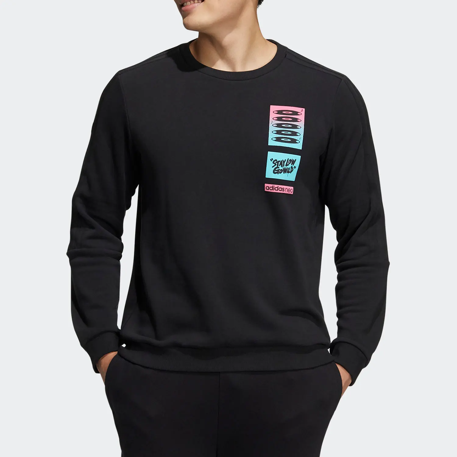 Adidas подлинная NEO повседневная мужская вязаная толстовка с круглым вырезом HG9046
Adidas подлинная NEO повседневная мужская вязаная толстовка с круглым вырезом HG9046