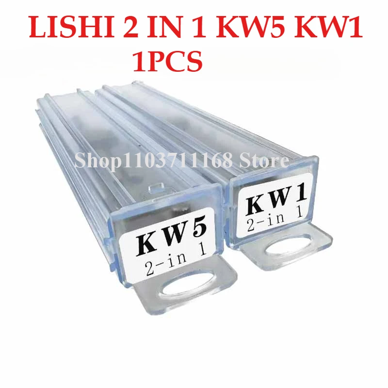 1PCS LiShi 2 in 1 Lock Pick KW1 and KW5 Tools Locksmith Master Key Kit Tools Civil Lock Opener Hand Professional Hand for Door
1PCS LiShi 2 in 1 Lock Pick KW1 and KW5 Tools Locksmith Master Key Kit Tools Civil Lock Opener Hand Professional Hand for Door