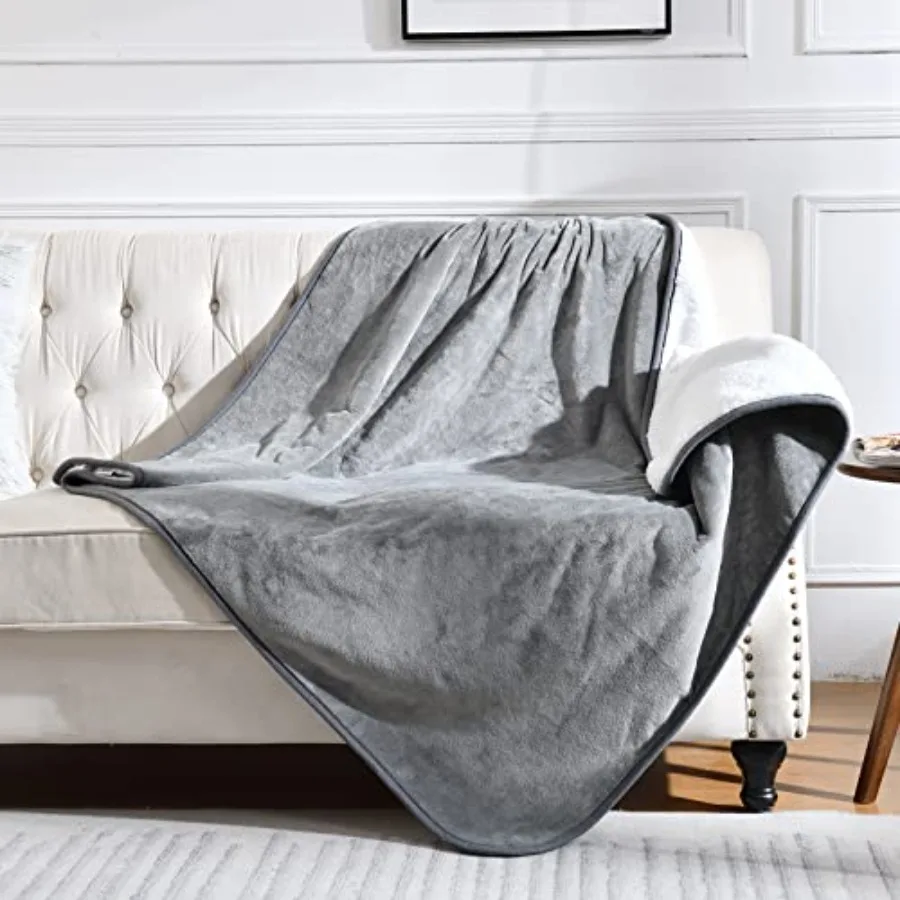 Waterproof Blanket for Bed Couch Sofa, Soft Liquid Pee Proof Pet Blanket for Dog Puppy Cat, Reversible Sherpa Fleece Furniture
Waterproof Blanket for Bed Couch Sofa, Soft Liquid Pee Proof Pet Blanket for Dog Puppy Cat, Reversible Sherpa Fleece Furniture