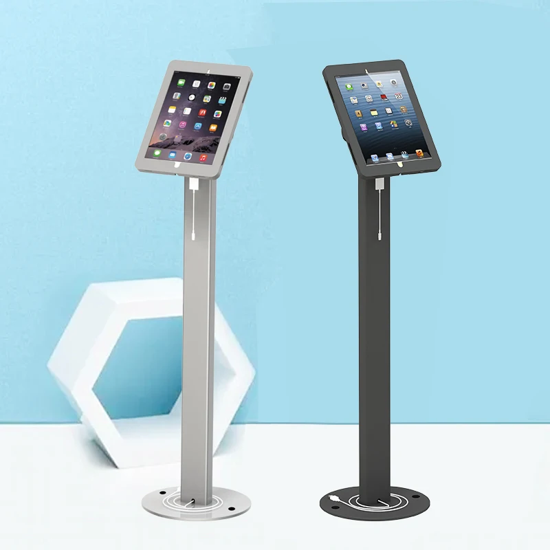 Anti-theft Tablet Stand with Key Lock Security Metal Floor Stand
Anti-theft Tablet Stand with Key Lock Security Metal Floor Stand