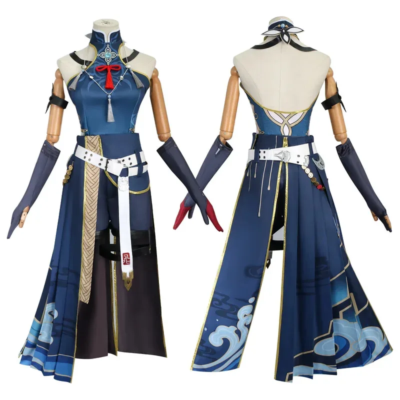 Honkai Star Rail Feixiao Wig Full Set of Game Headwear Fei Xiao Cosplay Costume Halloween Party Uniform
Honkai Star Rail Feixiao Wig Full Set of Game Headwear Fei Xiao Cosplay Costume Halloween Party Uniform