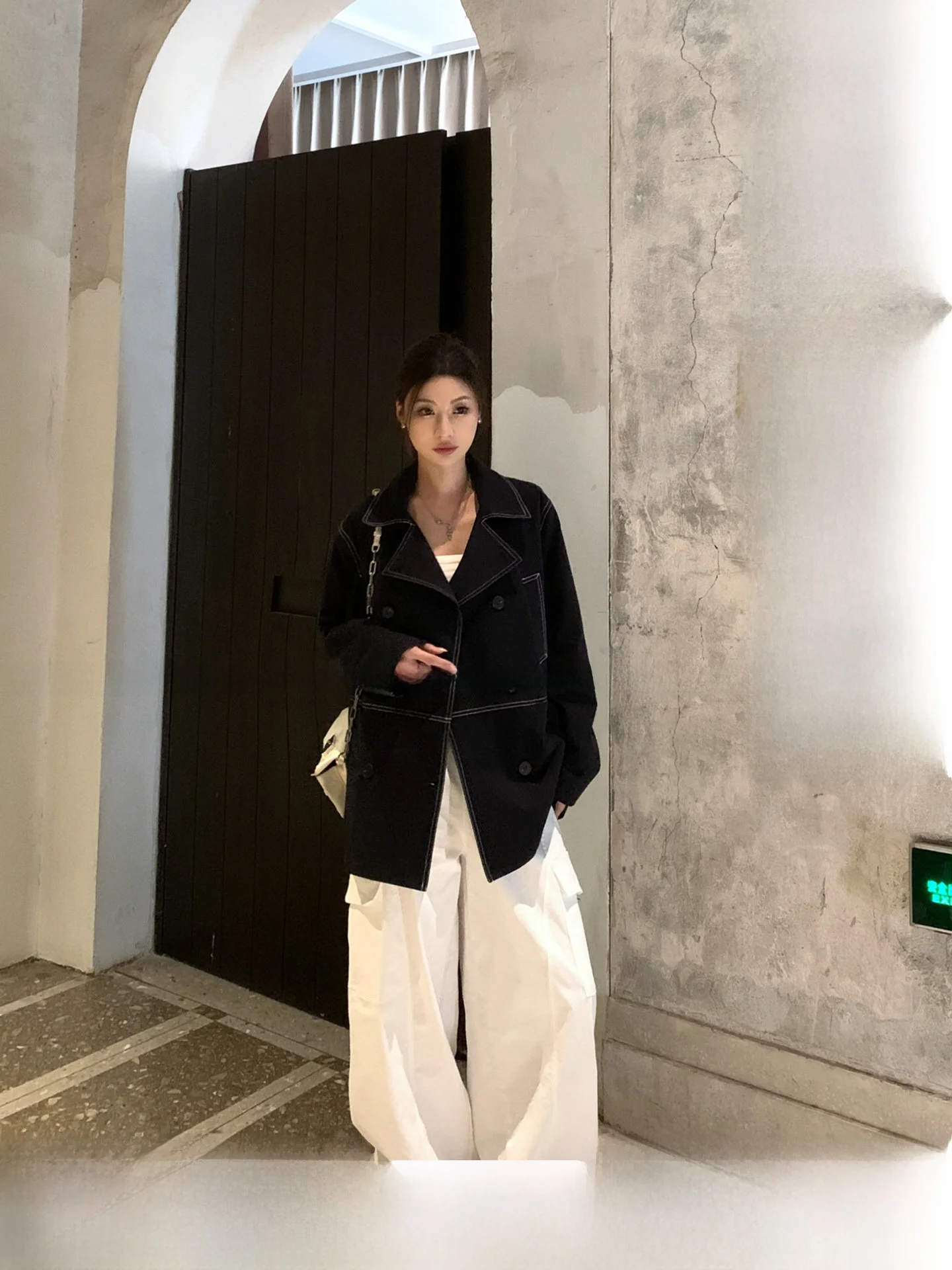 GV Big Brother Early Spring Heavy Industry Private Line Denim Tone Outerwear Women's New Style Casual Standard Short Coat
GV Big Brother Early Spring Heavy Industry Private Line Denim Tone Outerwear Women's New Style Casual Standard Short Coat