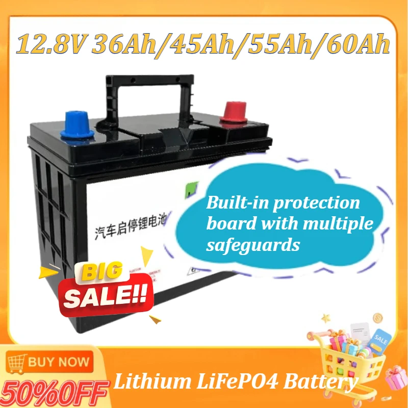 12.8V 36Ah-60Wh Lithium LiFePO4 Battery Perfect for Solar Power System,Golf Cart,Trolling Motor Phosphate Scooter Engine Battery
12.8V 36Ah-60Wh Lithium LiFePO4 Battery Perfect for Solar Power System,Golf Cart,Trolling Motor Phosphate Scooter Engine Battery