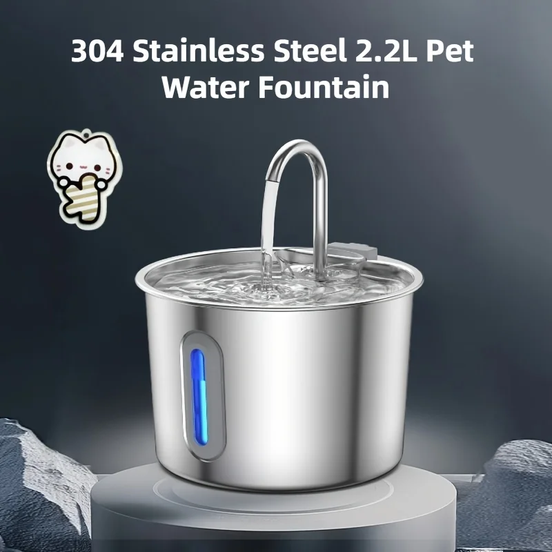 (Filter Cartridges Sold Separately) + 74.39oz Large-capacity Cat Water Fountain, Ultra-quiet Water Pump, Circulating Filtration, USB Powered, Caring For Your Pet'S Healthy Life.
(Filter Cartridges Sold Separately) + 74.39oz Large-capacity Cat Water Fountain, Ultra-quiet Water Pump, Circulating Filtration, USB Powered, Caring For Your Pet'S Healthy Life.