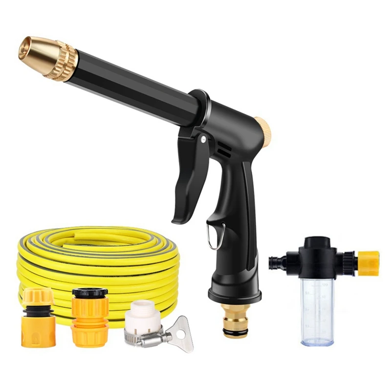 High Pressure Washer Tool Garden Watering Tool Hose Nozzle Spray Sprayer For Water Jet Foam Pot Car Cleaning Tool
High Pressure Washer Tool Garden Watering Tool Hose Nozzle Spray Sprayer For Water Jet Foam Pot Car Cleaning Tool