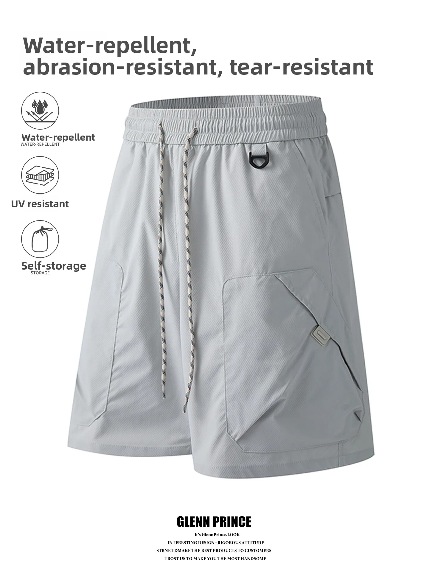 Outdoor Men's Sport Shorts Quick Dry Breathable Polyester Fiber Summer Outdoor Climbing Hiking Five Inch Workwear Pants
Outdoor Men's Sport Shorts Quick Dry Breathable Polyester Fiber Summer Outdoor Climbing Hiking Five Inch Workwear Pants