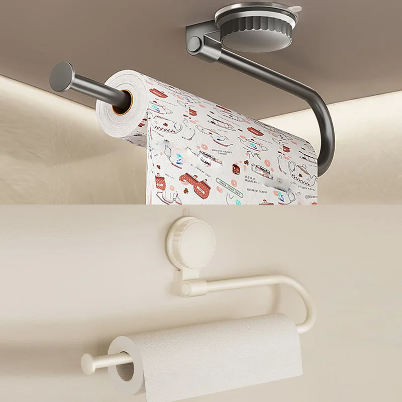 Rotating Suction Cup Paper Towel Holder No Drill Wall Mount Tissue Dispenser for Bathroom Kitchen Roll Holder, Easy Install
Rotating Suction Cup Paper Towel Holder No Drill Wall Mount Tissue Dispenser for Bathroom Kitchen Roll Holder, Easy Install