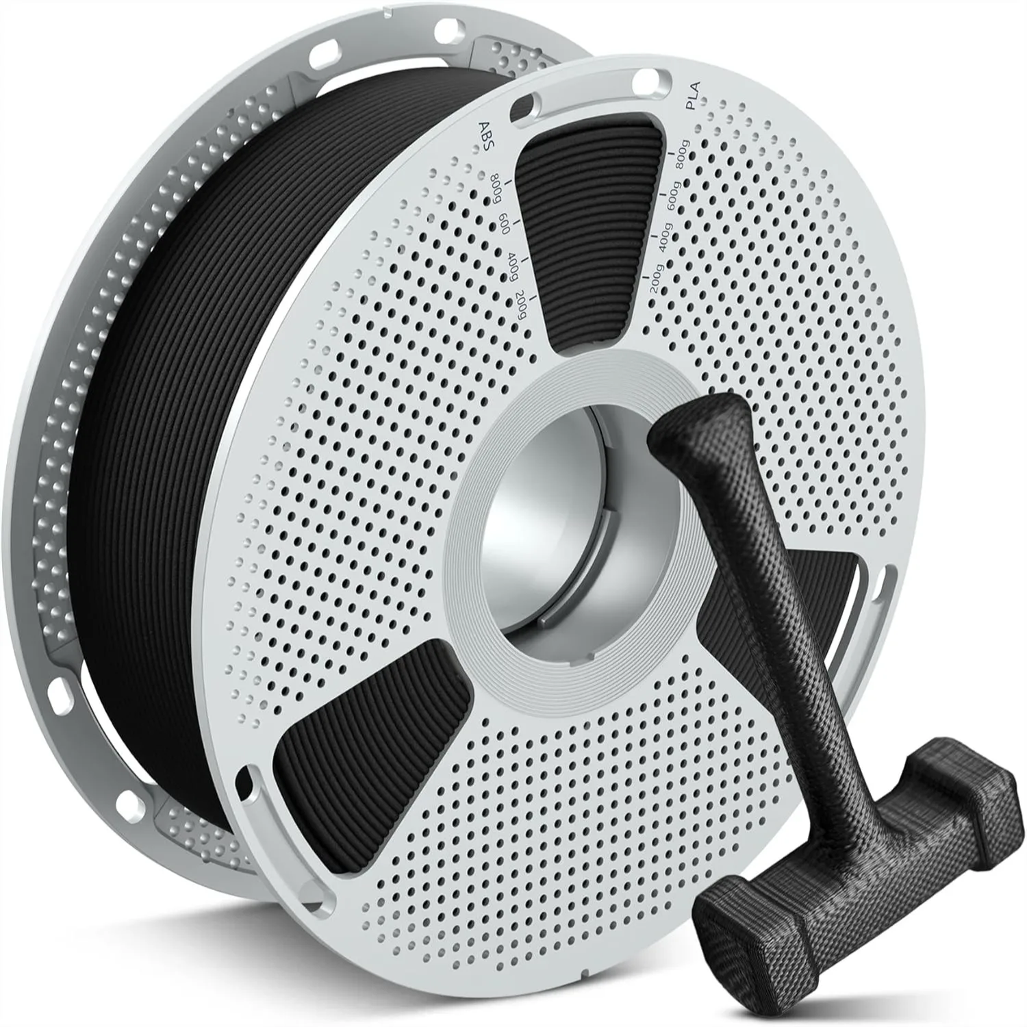 PA6-CF 3D Filament 1.75mm 1KG, Heat Deflection Temperature Up To 209°C, 80% PA Nylon And 20% Carbon Fibers, Stiff And Strong
PA6-CF 3D Filament 1.75mm 1KG, Heat Deflection Temperature Up To 209°C, 80% PA Nylon And 20% Carbon Fibers, Stiff And Strong