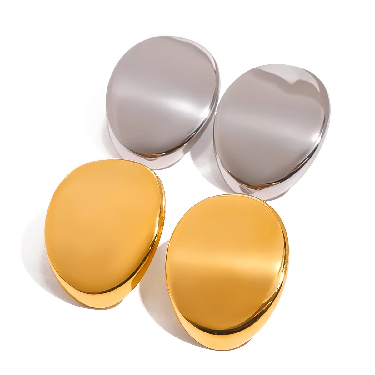 Stainless Steel PVD 18K Gold Plated Tarnish Waterproof Beads Stud Earrings For Woman Jewelry Wholesale INS
Stainless Steel PVD 18K Gold Plated Tarnish Waterproof Beads Stud Earrings For Woman Jewelry Wholesale INS