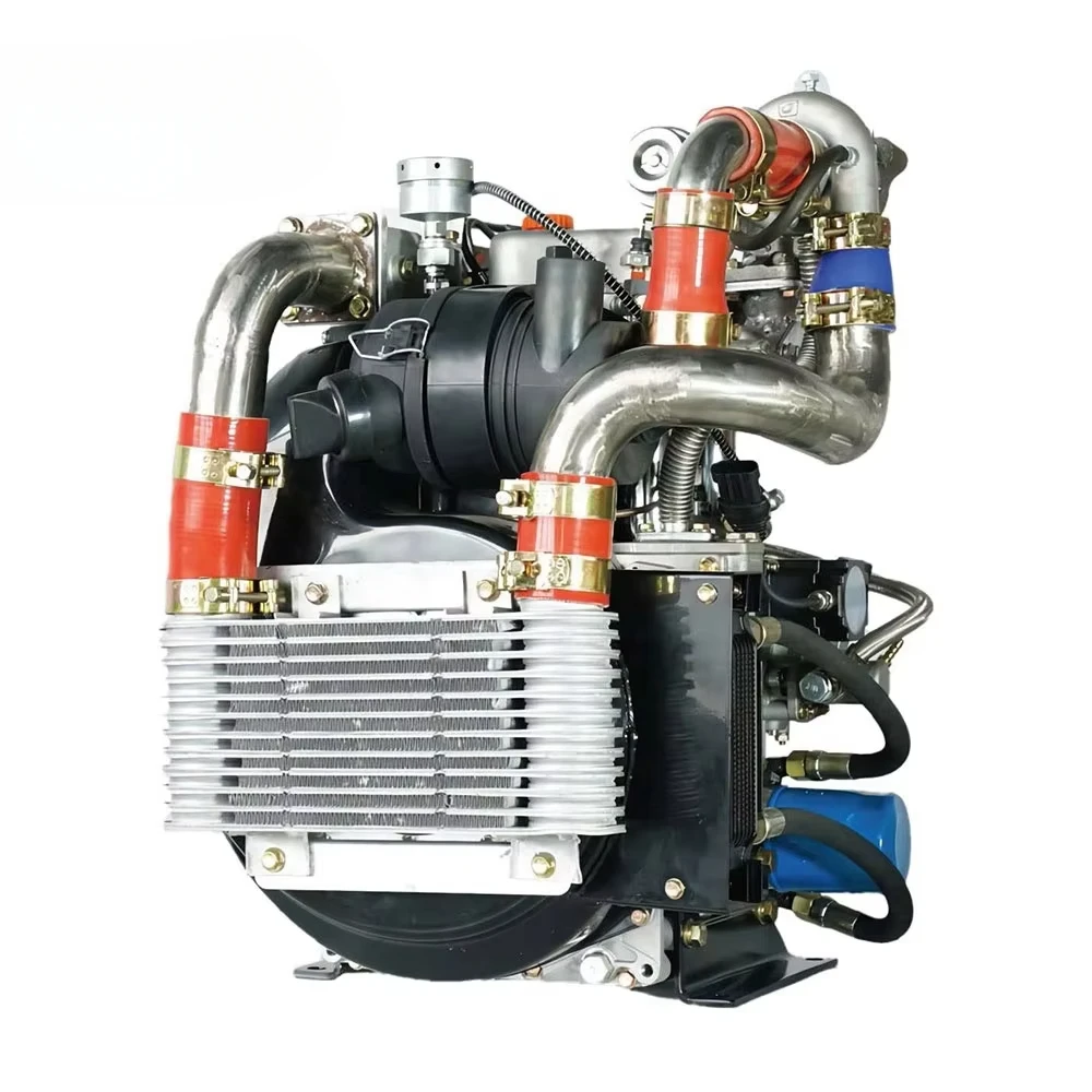 1100cc 2-Cylinder 30/3600RPM mechanical speed regulation Electric start Mechanic inline engine with Turbo-charged
1100cc 2-Cylinder 30/3600RPM mechanical speed regulation Electric start Mechanic inline engine with Turbo-charged