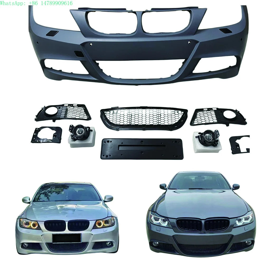 Full Custom Build With Old-to-new Body Kit ConversionFor 3 Series E90 M-Tech Sport Front Bumper Kit With Fog Lamp & Lower Grill
Full Custom Build With Old-to-new Body Kit ConversionFor 3 Series E90 M-Tech Sport Front Bumper Kit With Fog Lamp & Lower Grill