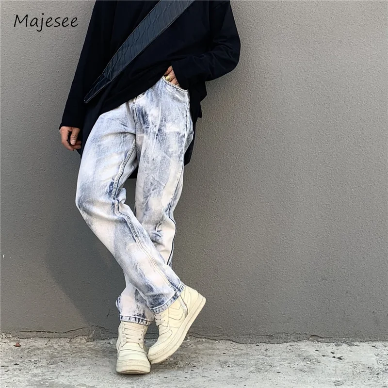 Baggy Jeans Men Mid Waist Washed Vintage Simple High Street Ankle Length Bleached Handsome Fitness Korean Style Moto Biker Ins
Baggy Jeans Men Mid Waist Washed Vintage Simple High Street Ankle Length Bleached Handsome Fitness Korean Style Moto Biker Ins