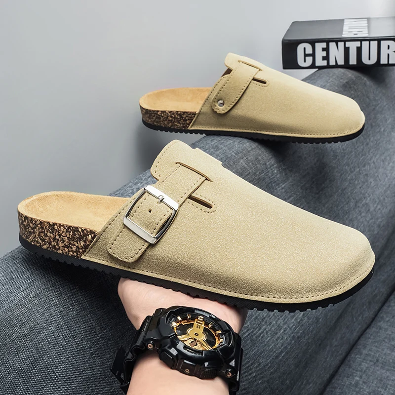 Men Women Classic Cork Closed Toe Slides Breathable Outdoor Beach Leisure Shoes
Men Women Classic Cork Closed Toe Slides Breathable Outdoor Beach Leisure Shoes