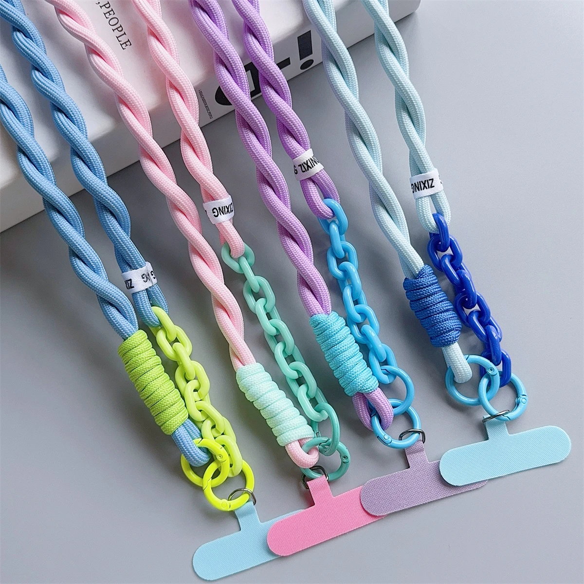 Cute Phone Lanyard Diameter Outdoor Universal Stg Acrylic Crossbody Shoulder Card Neck Cord Clip Hang Anti-lost Wrist Strap
Cute Phone Lanyard Diameter Outdoor Universal Stg Acrylic Crossbody Shoulder Card Neck Cord Clip Hang Anti-lost Wrist Strap