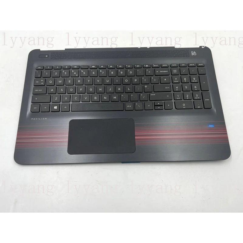 f For HP Pavilion 15-AU Palmrest Top Cover UK Keyboard Black/Red 856029-031
f For HP Pavilion 15-AU Palmrest Top Cover UK Keyboard Black/Red 856029-031