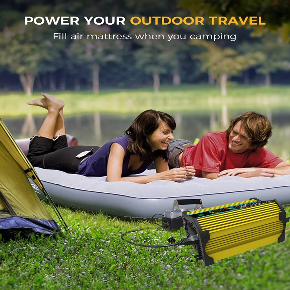 Автомобильный инвертор 6000 Вт, модифицированный синусоидальный двойной USB автомобильный интеллектуальный инвертор постоянного тока 12 В в переменный ток 110 В 220 В, цифровой инвертор мощности, ЖК-дисплей
Автомобильный инвертор 6000 Вт, модифицированный синусоидальный двойной USB автомобильный интеллектуальный инвертор постоянного тока 12 В в переменный ток 110 В 220 В, цифровой инвертор мощности, ЖК-дисплей