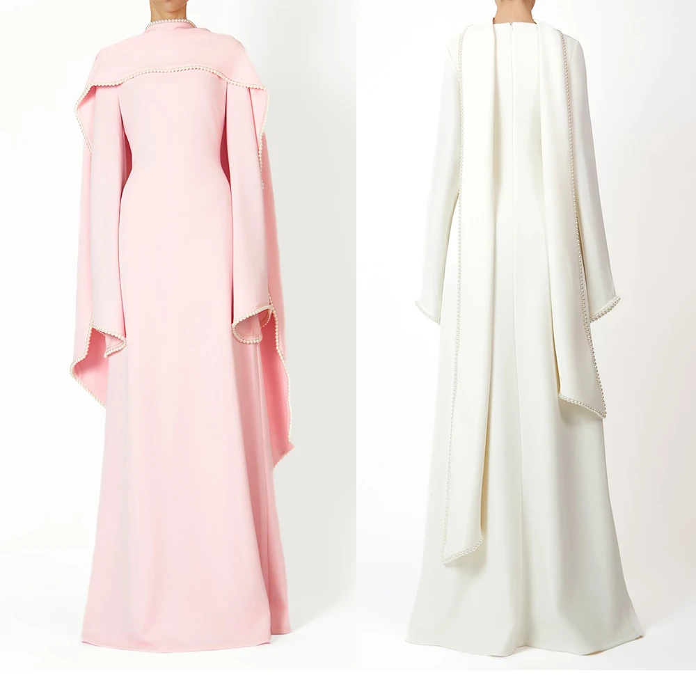 Welove Customized 2025 New High Neck Evening Dresses Long Sleeves Pearls Prom Dresses فساتين مناسبة رسمية vestidos de
Welove Customized 2025 New High Neck Evening Dresses Long Sleeves Pearls Prom Dresses فساتين مناسبة رسمية vestidos de