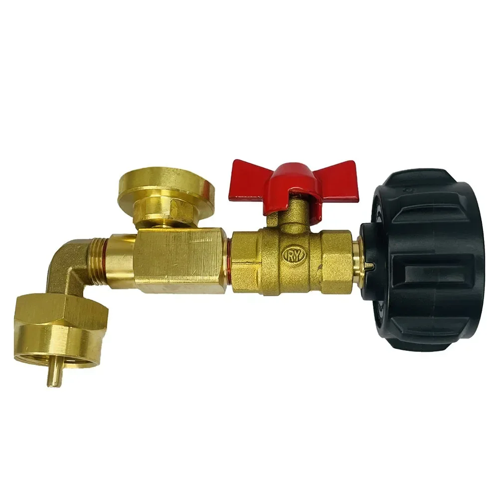 Replacement Parts Propane Adapter 14.48*3cm 90 Degree Efficient And Reliable Propane Refill Adapter With Gauge Pressure
Replacement Parts Propane Adapter 14.48*3cm 90 Degree Efficient And Reliable Propane Refill Adapter With Gauge Pressure