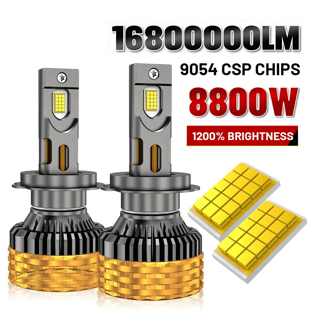 8800W H4 CANBUS Car Lamps H11 LED Headlights H7 H1 H3 9005 HB3 9006 HB4 9007 9008 9012 6000K Car Headlamp Buld 4 Copper Tube 12V
8800W H4 CANBUS Car Lamps H11 LED Headlights H7 H1 H3 9005 HB3 9006 HB4 9007 9008 9012 6000K Car Headlamp Buld 4 Copper Tube 12V