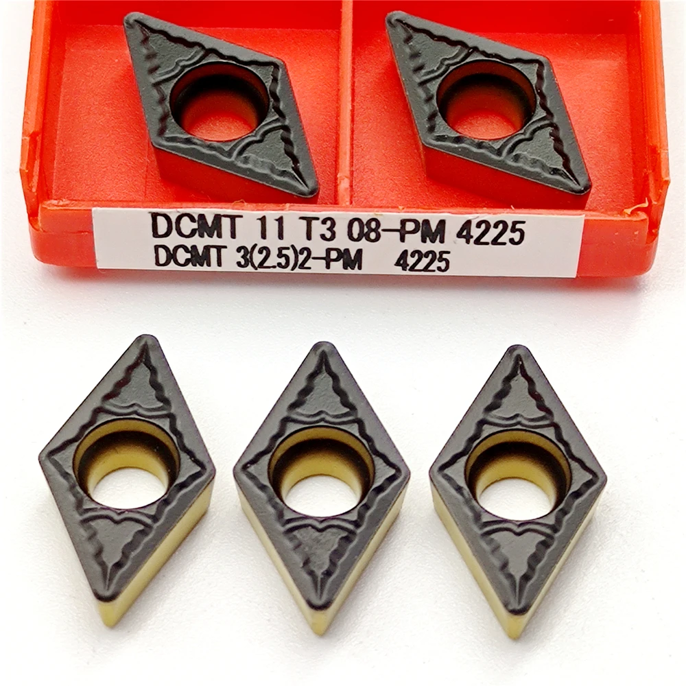 Processing Metal DCMT11T308 PM 4225 CNC Lathe Carbide Insert DCMT 11T308 Hard Alloy Original External Turning Tool
Processing Metal DCMT11T308 PM 4225 CNC Lathe Carbide Insert DCMT 11T308 Hard Alloy Original External Turning Tool