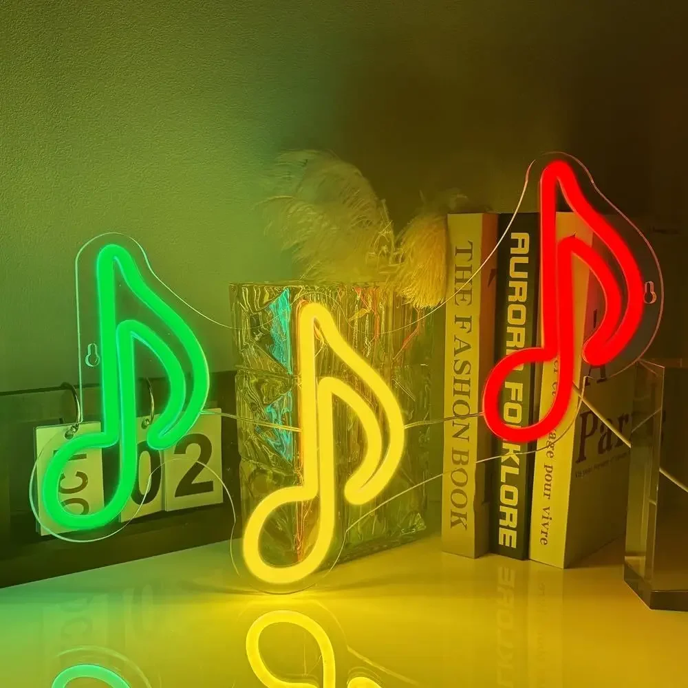 Music Notes Neon Sign USB Powered Colorful LED Neon Sign for Live Music Concert Hall Bar Party Bedroom Party Wall Decor Gifts
Music Notes Neon Sign USB Powered Colorful LED Neon Sign for Live Music Concert Hall Bar Party Bedroom Party Wall Decor Gifts