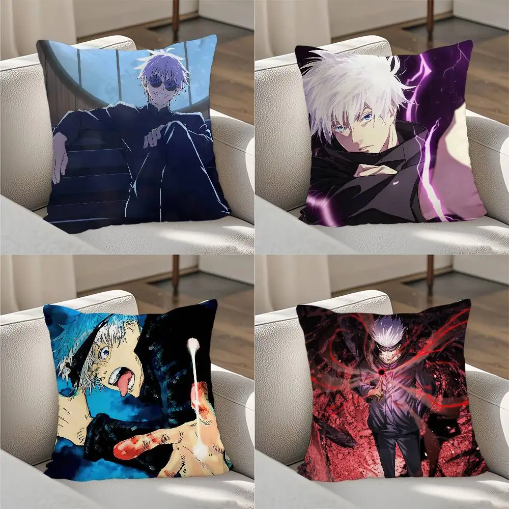 S-Satoru G-Gojo Pillow Case Luxury Double-sided For Car Pillows 45x45 Cushions Cover Home and Decoration Sofa Pillowcase 50x50 
S-Satoru G-Gojo Pillow Case Luxury Double-sided For Car Pillows 45x45 Cushions Cover Home and Decoration Sofa Pillowcase 50x50