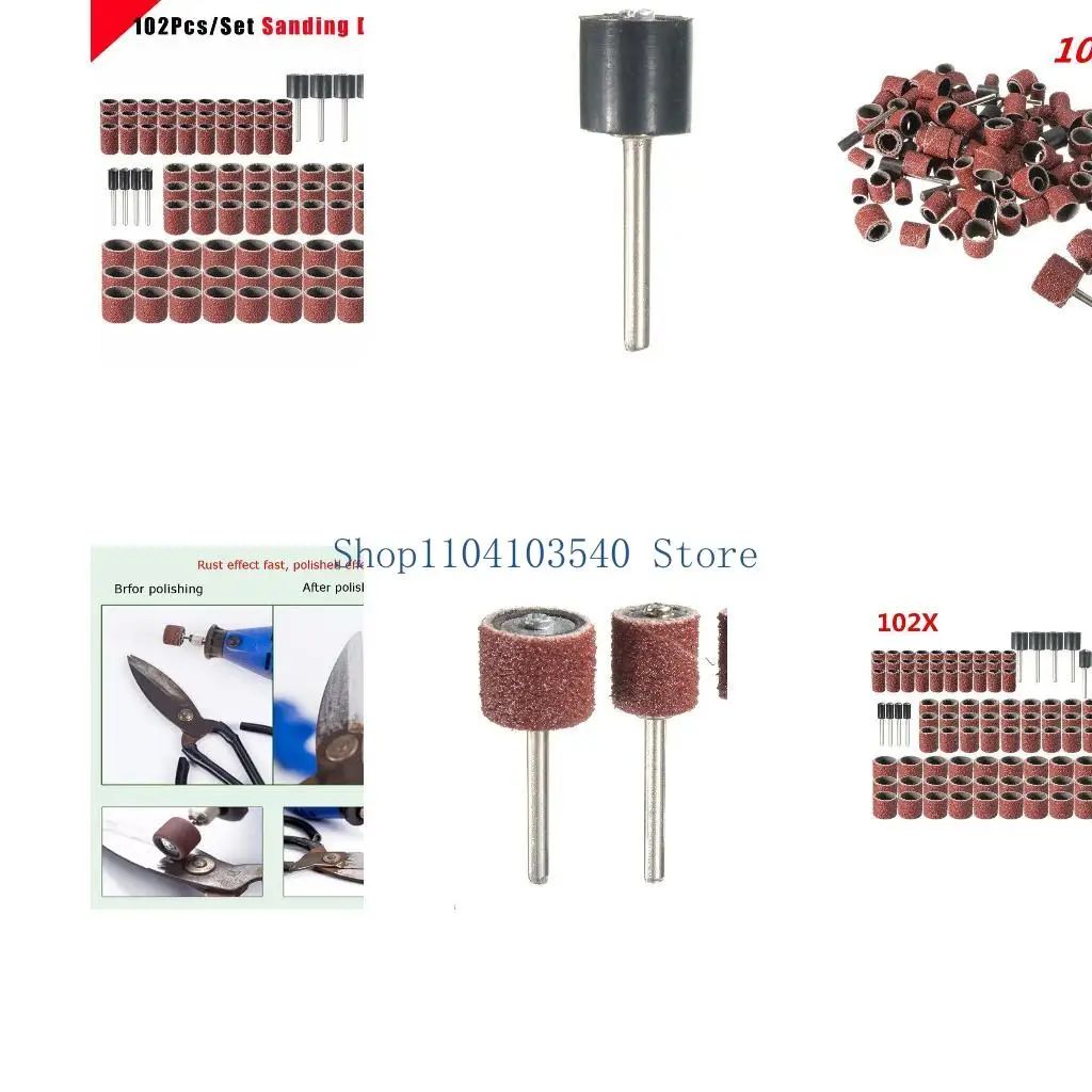 02DC 102-Piece Sanding Drum Drum Sander Sanding Band Sleeves Drum Mandrels
02DC 102-Piece Sanding Drum Drum Sander Sanding Band Sleeves Drum Mandrels