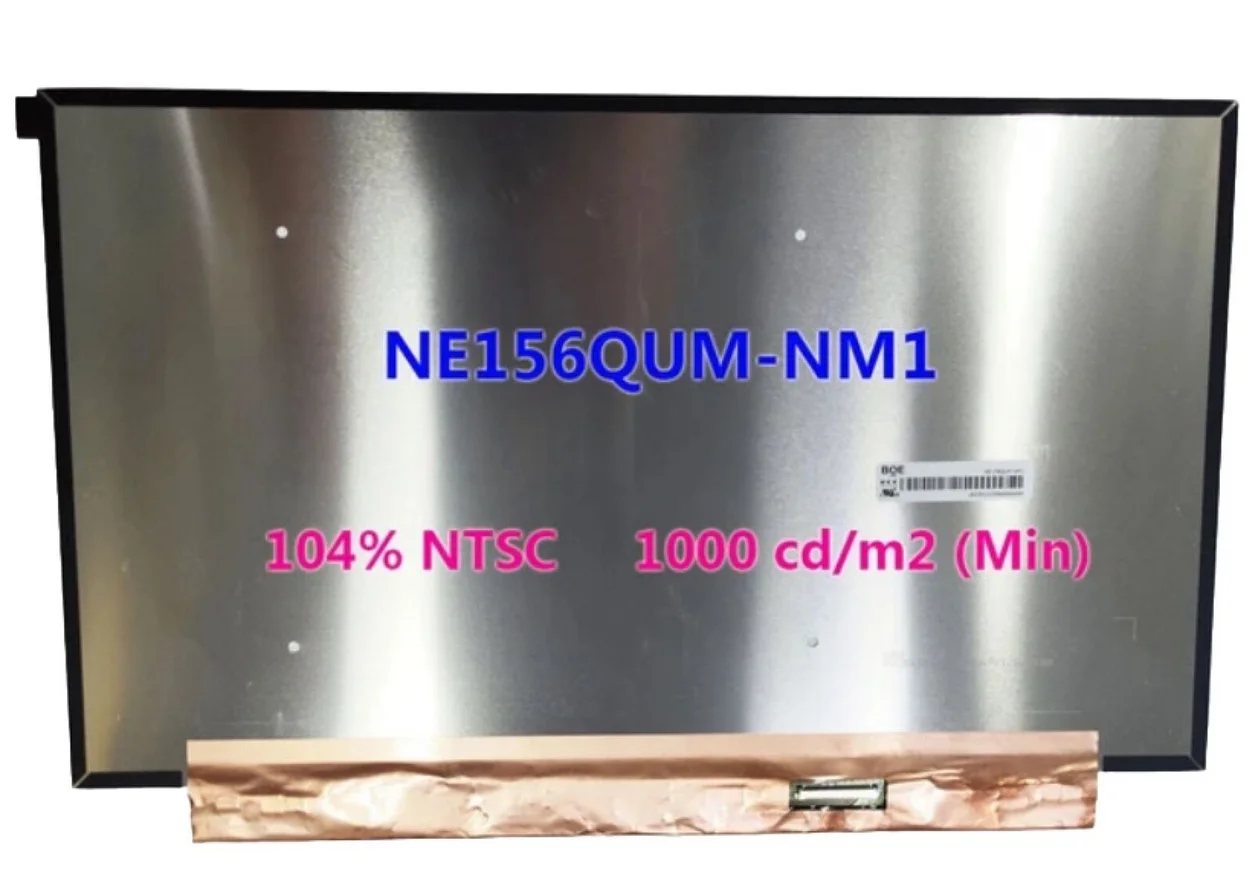 NE156QUM-NM1 15.6 Inch Laptop Slim LCD IPS Display 3840*2160 104% NTSC eDP 40pin
NE156QUM-NM1 15.6 Inch Laptop Slim LCD IPS Display 3840*2160 104% NTSC eDP 40pin