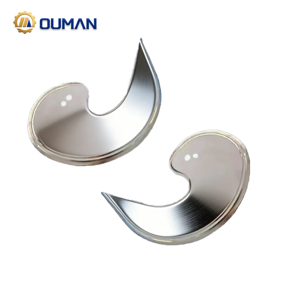 Customized Curved Stainless Steel Chopper Blade For Meat Grinder Restaurant New Bowl Cutter Blade Ou Man Technology 6
Customized Curved Stainless Steel Chopper Blade For Meat Grinder Restaurant New Bowl Cutter Blade Ou Man Technology 6
