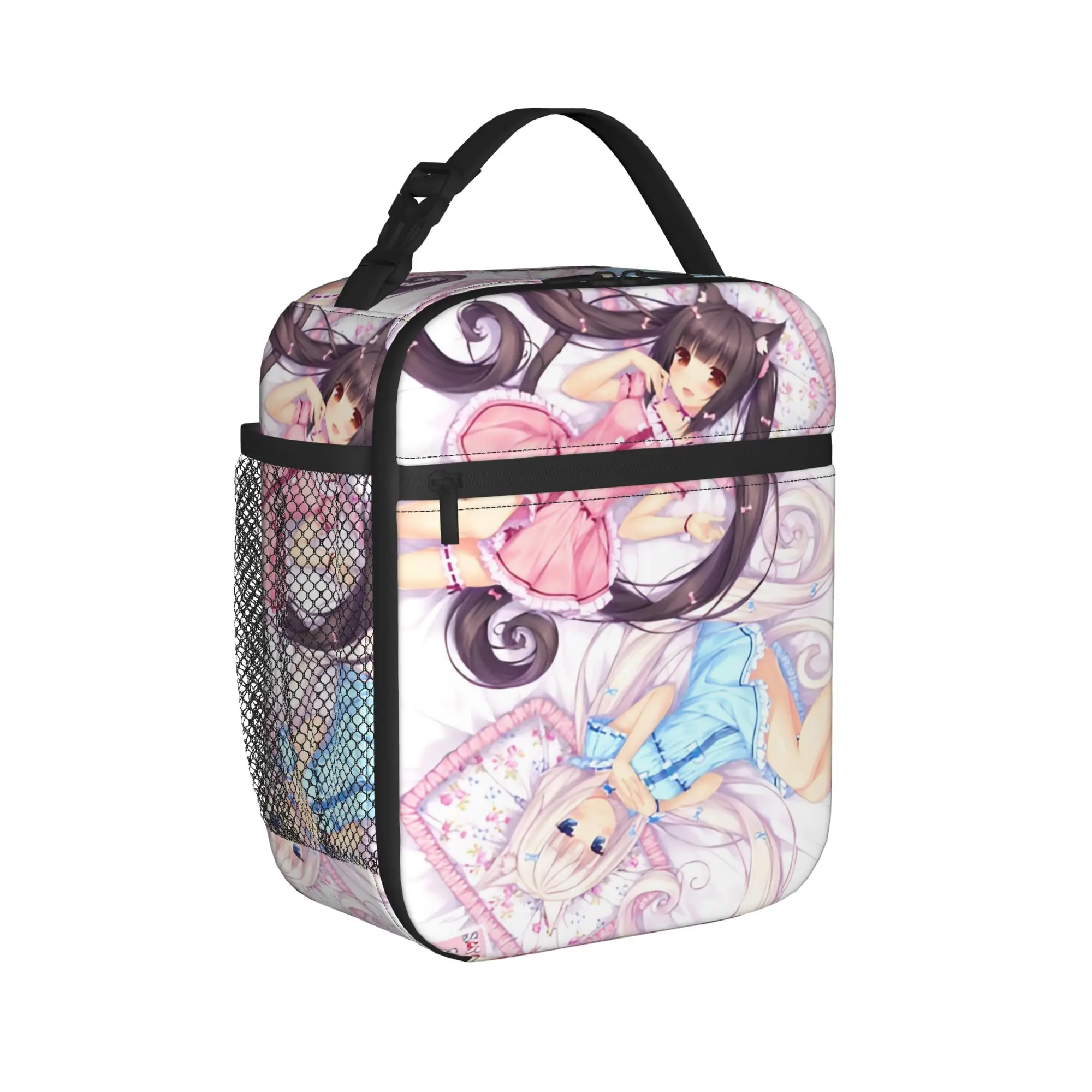 Nekopara Cartoon Anime Insulated Lunch Bags Thermal Bag Meal Container Anime Large Tote Lunch Box Girl Boy Beach Travel
Nekopara Cartoon Anime Insulated Lunch Bags Thermal Bag Meal Container Anime Large Tote Lunch Box Girl Boy Beach Travel