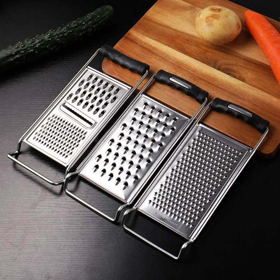 Multifuction Kitchen Gadgets Stainless Steel Grater Potato Fruit Slicer Peel Scrape Vegetable Cutter Chopper Wipe Radish
Multifuction Kitchen Gadgets Stainless Steel Grater Potato Fruit Slicer Peel Scrape Vegetable Cutter Chopper Wipe Radish