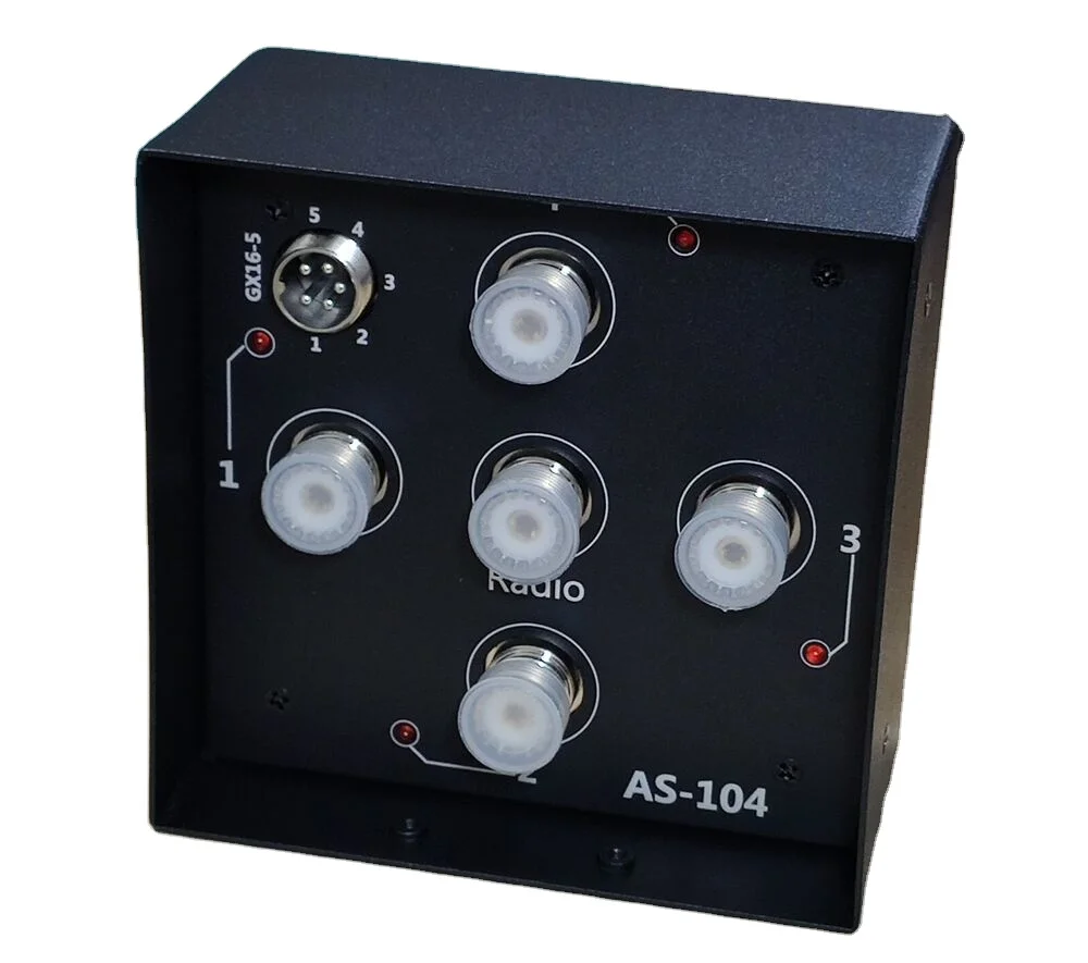 AS104 Automatic HF Shortwave Antenna 1X4 Antenna Switcher for ICOM CIV YAESU BAND 
AS104 Automatic HF Shortwave Antenna 1X4 Antenna Switcher for ICOM CIV YAESU BAND