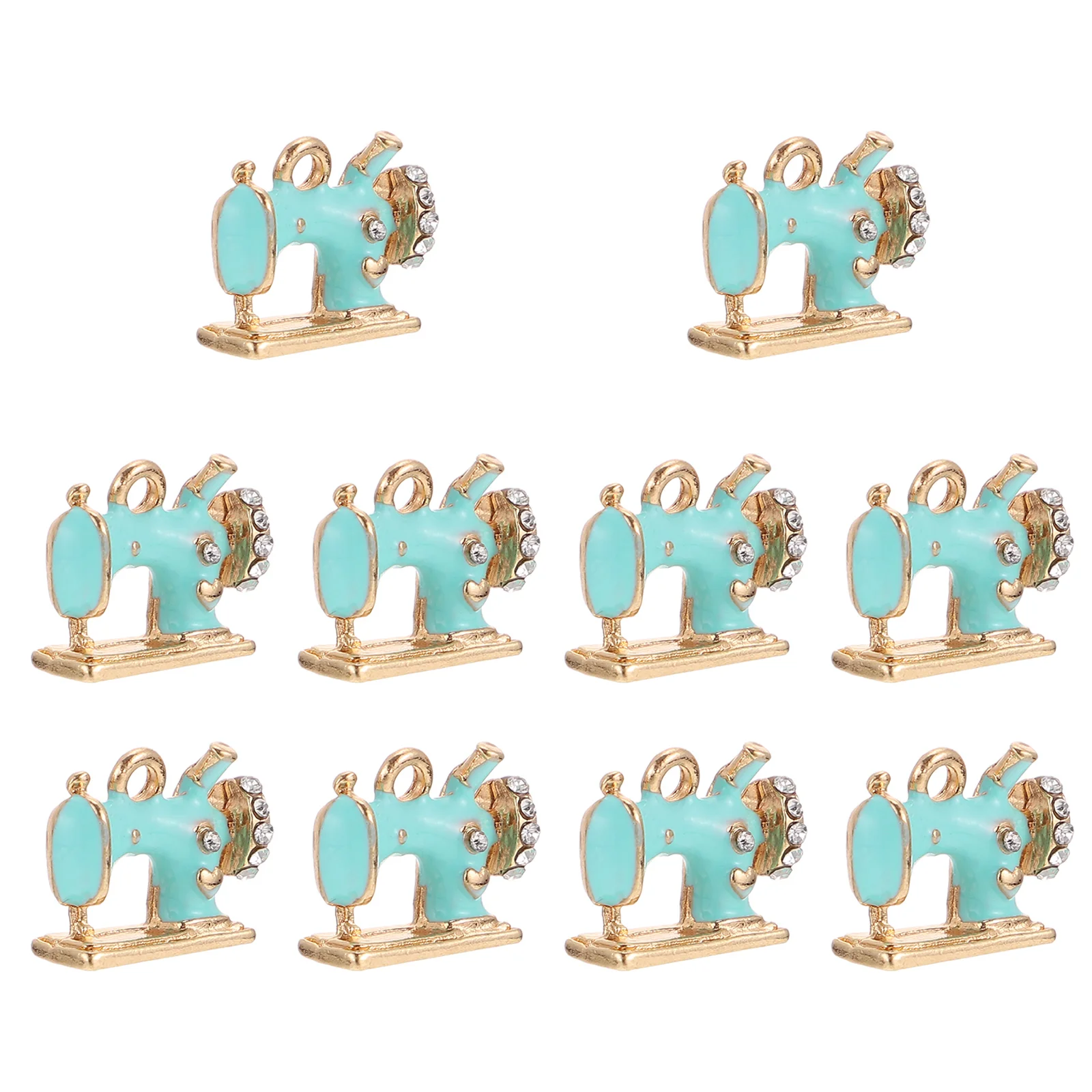 10 Pcs Sewing Machine Pendant Alloy Jewelry Decors Necklace Charm Key Chain Adornments Accessories Miss
10 Pcs Sewing Machine Pendant Alloy Jewelry Decors Necklace Charm Key Chain Adornments Accessories Miss