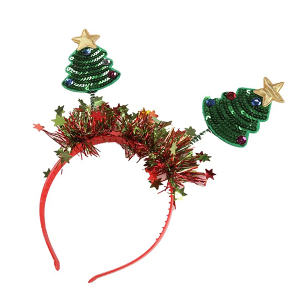 1pc Christmas Tree Headband Plastic Hoop Xmas Party Hairband Headdress Clasp Kids Adult Family Gathering Holiday
1pc Christmas Tree Headband Plastic Hoop Xmas Party Hairband Headdress Clasp Kids Adult Family Gathering Holiday