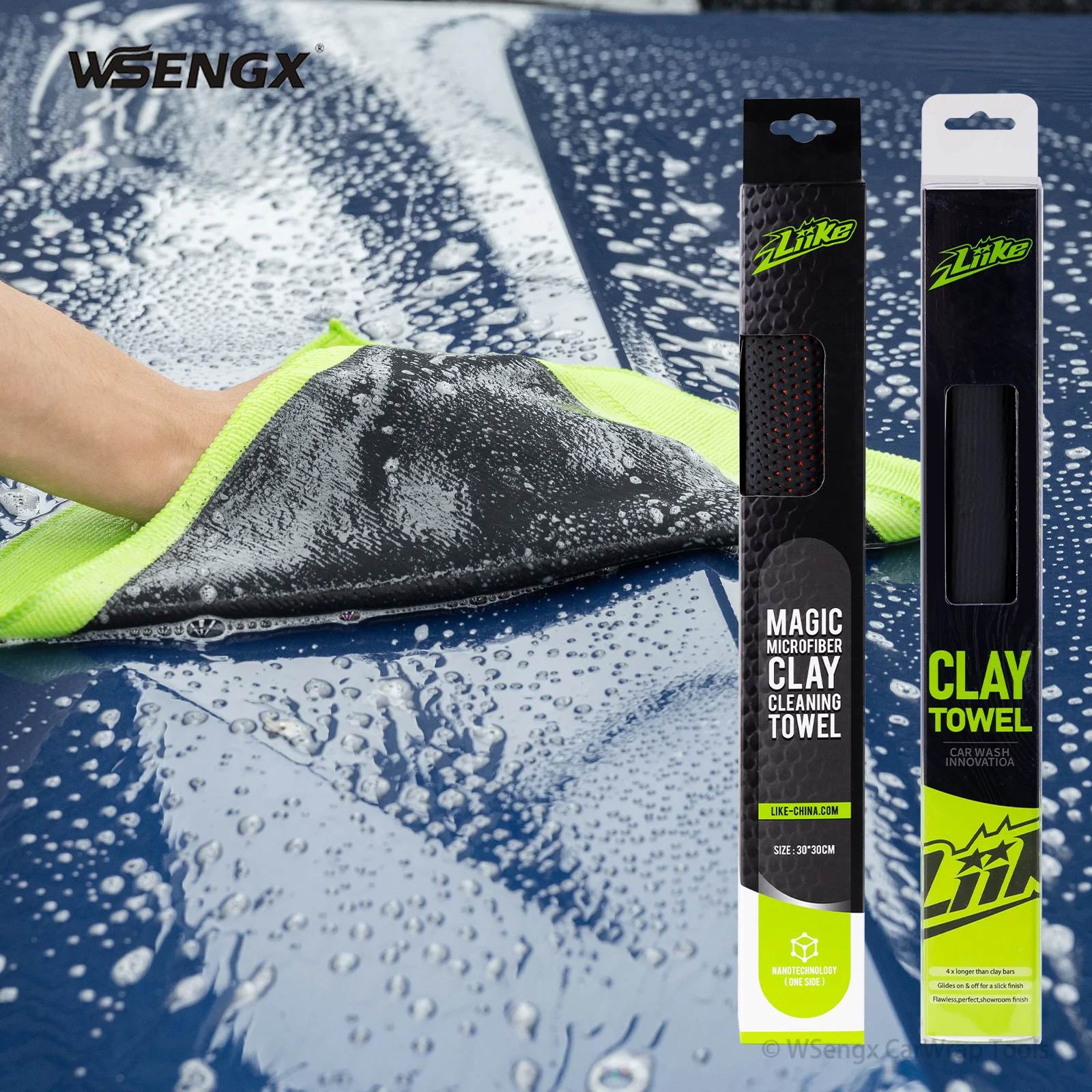 Best Quality Car Clay Bar Cleaning Cloth 30cm Car Wash Microfiber Clay Bar Cloth
Best Quality Car Clay Bar Cleaning Cloth 30cm Car Wash Microfiber Clay Bar Cloth