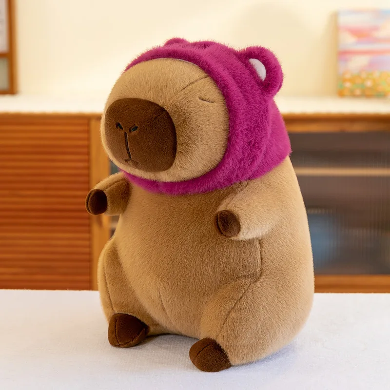 Cute Strawberry Bear Kapiba Capybara Plush Toy Creative Kawaii Plush Doll Decoration Ornament Birthday Gift for Girls Festival
Cute Strawberry Bear Kapiba Capybara Plush Toy Creative Kawaii Plush Doll Decoration Ornament Birthday Gift for Girls Festival