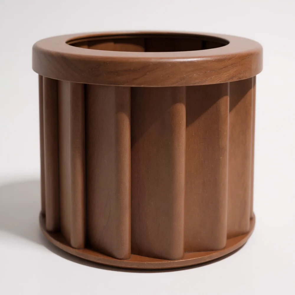 Round Flower Pots Strata Planter SM - Dark Brown
Round Flower Pots Strata Planter SM - Dark Brown