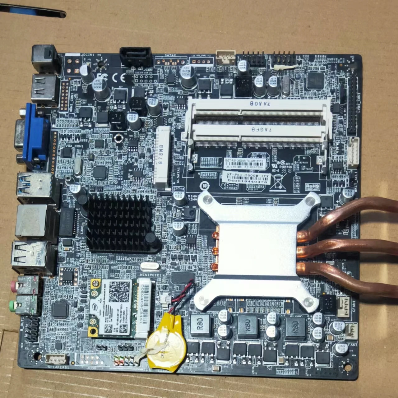For Mini All-in-one Main Board GT-FS1-3500M DDR3 Memory, Integrated Board, with HDMI Port
For Mini All-in-one Main Board GT-FS1-3500M DDR3 Memory, Integrated Board, with HDMI Port
