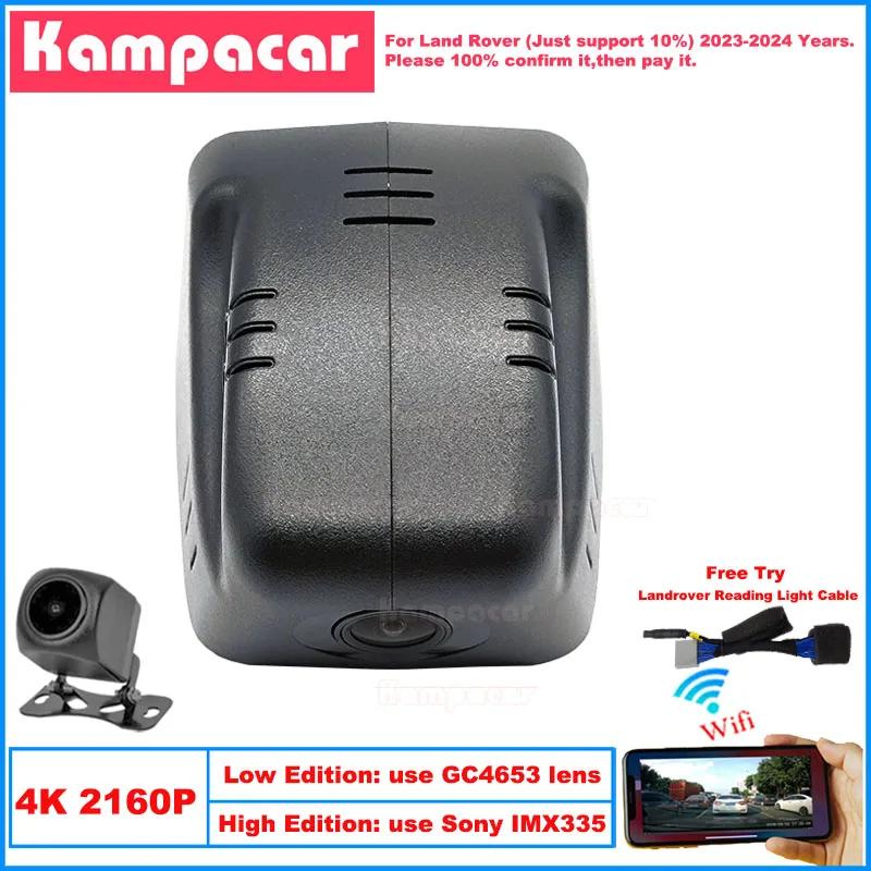 Kampacar LR21-4K 2160P Wifi DashCam Dash Cam Car Dvr For Land Rover Range Rover HSE L460 SE 2023-2024 10% Cars Camera
Kampacar LR21-4K 2160P Wifi DashCam Dash Cam Car Dvr For Land Rover Range Rover HSE L460 SE 2023-2024 10% Cars Camera